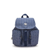 Kipling Anto S Backpacks Signature Denim