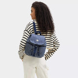 Kipling Anto S Backpacks Signature Denim