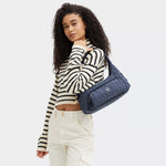 Kipling Karis S Shoulder Bags Signature Denim