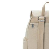 Kipling City Zip S Backpacks Sign Beige Emb