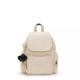 Kipling City Zip Mini Backpacks Back To Beige