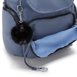 Kipling City Zip Mini Backpacks Blue Lover