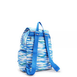 Kipling City Zip S Backpack Diluted Blue