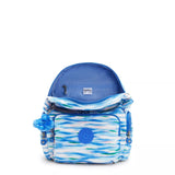 Kipling City Zip S Backpack Diluted Blue