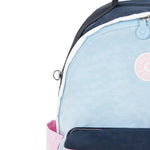 Kipling Damien M Backpack L Pink Blue Bl