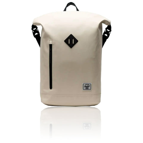 Herschel Unisex Roll Top Backpack Weather Resistant - 22.5L Light Pelican