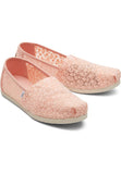 Toms Women Alpargata Orange Peach Blush Posy