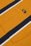 The North Face Men's Stripe Short Sleeve T-Shirt Citrine Yellow