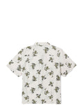 The North Face Men's Valley Easy Short Sleeve Shirt Gardenia White Halfie Print