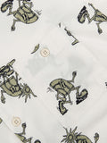 The North Face Men's Valley Easy Short Sleeve Shirt Gardenia White Halfie Print