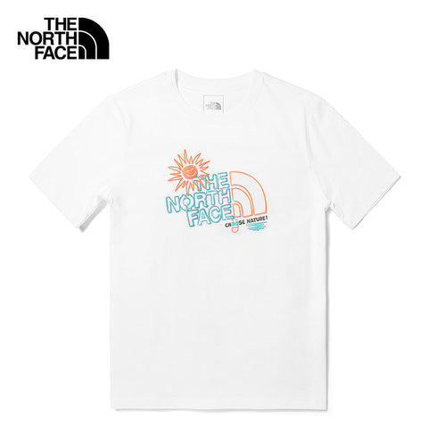 The North Face Women's Earth Day Graphic Short Sleeve T-Shirt TNF White