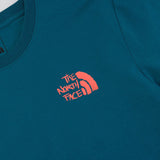 The North Face Men's Climbing Mountain Short Sleeve T-Shirt Blue Coral