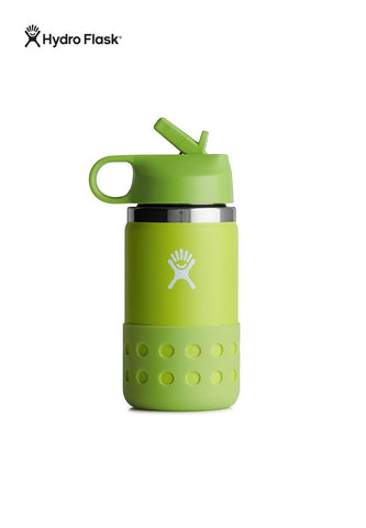 Hydro Flask Kids Wide Mouth Straw Lid & Boot Firefly - 12oz