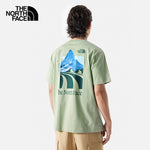 The North Face Men's Short Sleeve Places We Love T-Shirt Misty Sage