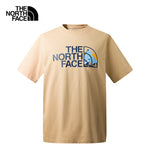 The North Face Unisex Short Sleeve Novelty Half Dome T-Shirt Khaki Stone